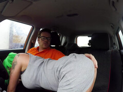 Tetas grandes, Mamada, Coche, Penetracion con dedos, Al aire libre, Coño, Estudiante, Mojado