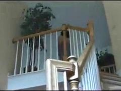 ぽっちゃり, デカパイ, 茶髪の, 指いじり, 手コキする, 下着, 淫乱熟女, オッパイの