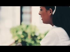 Bruinharig, Stel, Sperma shot, Hakken, Zoenen, Buiten, Geschoren, Tatoeage