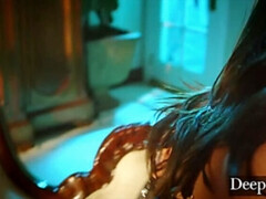 Kont, Pijpbeurt, Bruinharig, Dominante vrouw, Zoenen, Likken, Kut duiken, Vastgebonden