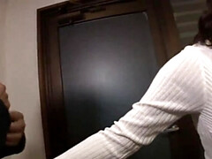 アジア人, デカパイ, フェラチオ, 中出し, 日本人