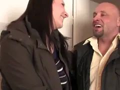 German amateur swinger MILF fucked hard by super horny dude