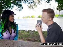 Influencer Jimmy Meets Sexy MILF Xwife Karen & Soon After He Fucks Her In The Car - Karen Fisher - Karen fisher