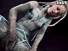 Anal, Sucer une bite, Couple, Doigter, Béant, Hd, Nue, Tatouage