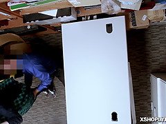 Sucer une bite, Attrapée, Hard, Police, Punition, Chatte, Réalité, Adolescente