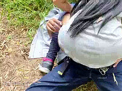 Public-park, first-timer, risky-outdoor