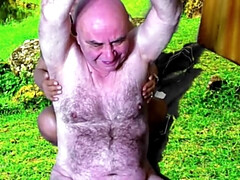 Plantureuse, Couple, Énorme, Massage, Seins naturels, Public, Chatte, Espagnole