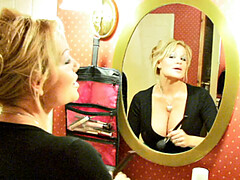 ベッドルーム, 車, 眼鏡, グローブ, 巨大, オナニー, 熟年, アウトドア