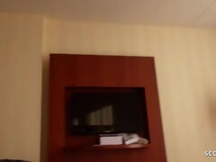 Amateur, Mamada, Pareja, Corridas faciales, Alemán, Hotel, Chupando, Adolescente