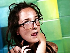 18 jaar, Enthousiasteling, Bondage discipline sadomasochisme, Gebondenheid, Fetisj, Buiten, Realiteit, Tatoeage