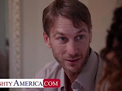 Chambre à dormir, Noire, Éjaculer dans la bouche, Fille, Faciale, Seins naturels, Orgasme, Jarretelles