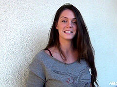 behind-the-sequences with Alison Tyler and her titty implants