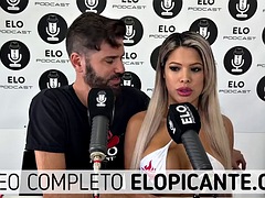 Grote mammen, Badpak, Blond, Latijnse vrouw, Tieten likken