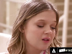 Coco Lovelock Squirts Hard in Stepbrother Family Roleplay - Teen Fucking and Gushing