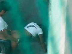 素人, アジア人, バック, 現実, ティーン, タイ, のぞき