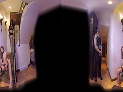 SexLikeReal-Samantha Mack and Victoria Case Backstage 220VR