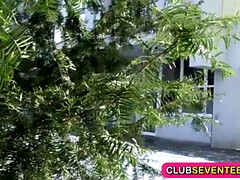 Blonde, Club, Tir de sperme, Hard, Hd, Chatte, Rasée, Adolescente