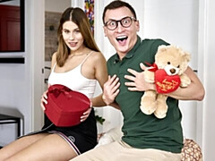 18 años, Culo grande, Verga grande, Mamada, Estilo perrito, Tetas naturales, Adolescente, Tetas