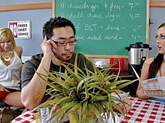 Большая жопа, Лесбиянка, Лизание, Киски, Бритые, Тощие, Стриптизерша, Игрушки