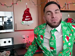 Big Ass Big Tits Christmas Milfs Enjoy FFM Pussy Fucking