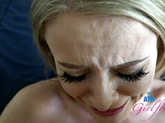 素人, アナル, デカ尻, ブロンド, フェラチオ, 彼女, オマンコ, オッパイの