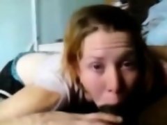 Amateur, Sucer une bite, Faciale, Interracial, Rousse roux