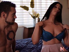 Bedriegen, Sperma shot, Diep in de keel, Moeder die ik wil neuken, Moeder, Natuurlijke tieten, Orgasme, Stiefmoeder