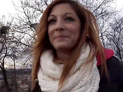 18 jaar, Man die toekijkt, Europees, Moeder die ik wil neuken, Doordringend, Gezichtspunt, Roodharige vrouw, Tiener