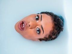 お尻, 黒人, フェラチオ, 茶髪の, バック, 手コキする, ハードコア, 異人種間