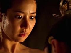 デカパイ, ブロンド, フェティッシュ, グループ, 手コキする, 日本人, 韓国人, マッサージ