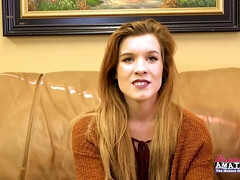 Flamy Sandy-haired Teenie Keaton Dirty Assjob Spunky Culo Tonguing Warmth!