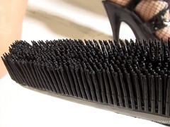 茶髪の, エロ熟女, 指いじり, フィストファック, レズビアン, オナニー, 熟年, 一人