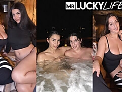 Arabe, Gros cul, Gros seins, Brunette brune, Fétiche, Hd, Lingerie, Suçant