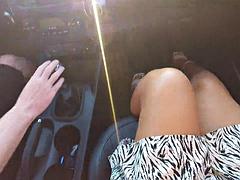 バイセクシャル, 車, ヨーロピアン, Hd, ヒール, 熟年, ルーマニア人, 教師