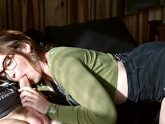 Blasen, Braunhaarige, Besamung, Hundestellung, Hd, Lecken, Muschi, Rau