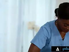 デカ尻, 黒人, Hd, ラティーナ, なめる, マッサージ, オイル, オマンコ