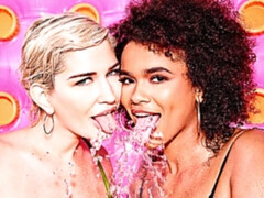 Большой член, Блондинки, Минет, Собачьи, Черненькие, Межрасовый секс, Натуральные сиськи, Киски