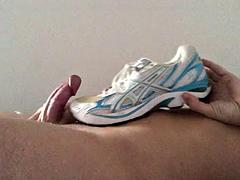 Fesselspiele, Spermaladung, Europäisch, Füsse, Fetisch, Spassig, Schwul, Solo