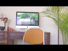 お尻, エロティック, 眼鏡, 淫乱熟女, オッパイの, ウェブカメラ