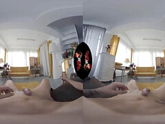 Dreidimensional, In den arsch, Blasen, Handjob, Latina, Hausmädchen, Realität