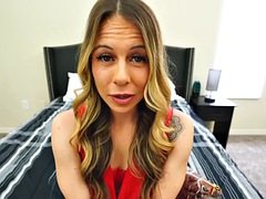 Rubia, Mamada, Europeo, Sexo duro, Lencería, Pov, Montar, Tatuaje