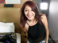 素人, ベッドルーム, デカ尻, フェラチオ, バック, 赤毛, ショートヘア, おもちゃ