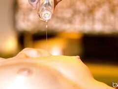 In den arsch, Arsch, Blondine, Europäisch, Natürlichen titten, Russisch, Socken, Nass