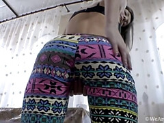 デカパイ, 茶髪の, 毛深い, Hd, 下着