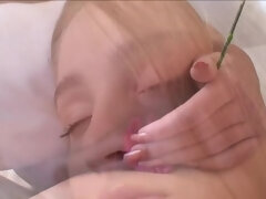 Bruinharig, Vrouw, Harig, Hd, Alleen, Tieten likken