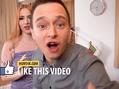 David perry's client bangs his hot wife's pussy while his cuckold watches in HD