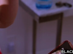 Blonde babe Morgan Craves BBC in POV