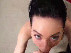 Pov-blow-job, deep throat, big-ass