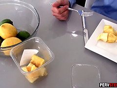 美人, デカ尻, ブロンド, フェラチオ, エロ熟女, オナニー, 熟年, 淫乱熟女