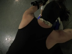 Grosser arsch, Grosse titten, Braunhaarige, Domination, Weibliche domination, Behaart, Muschi, Taboo